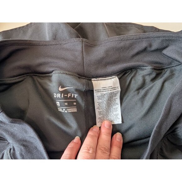 Nike Dri-Fit XL Black Shorts Athletic workout gym casual biker - Picture 3 of 3